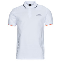 Abbigliamento Uomo Polo maniche corte Hackett ASTON MARTIN BY HACKETT AMR SPEEDMASTER SS Bianco