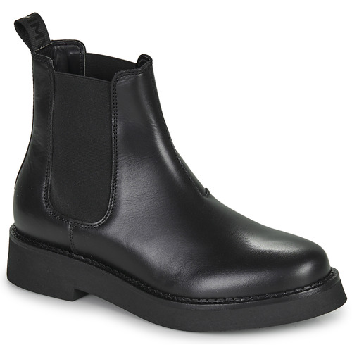 Scarpe Donna Stivaletti Tommy Jeans TJW CHELSEA FLAT BOOT Nero