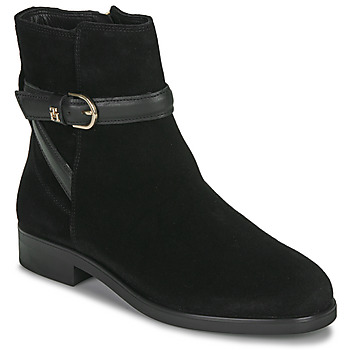 Scarpe Donna Stivaletti Tommy Hilfiger ELEVATED ESSENTIAL BOOT SUEDE Nero