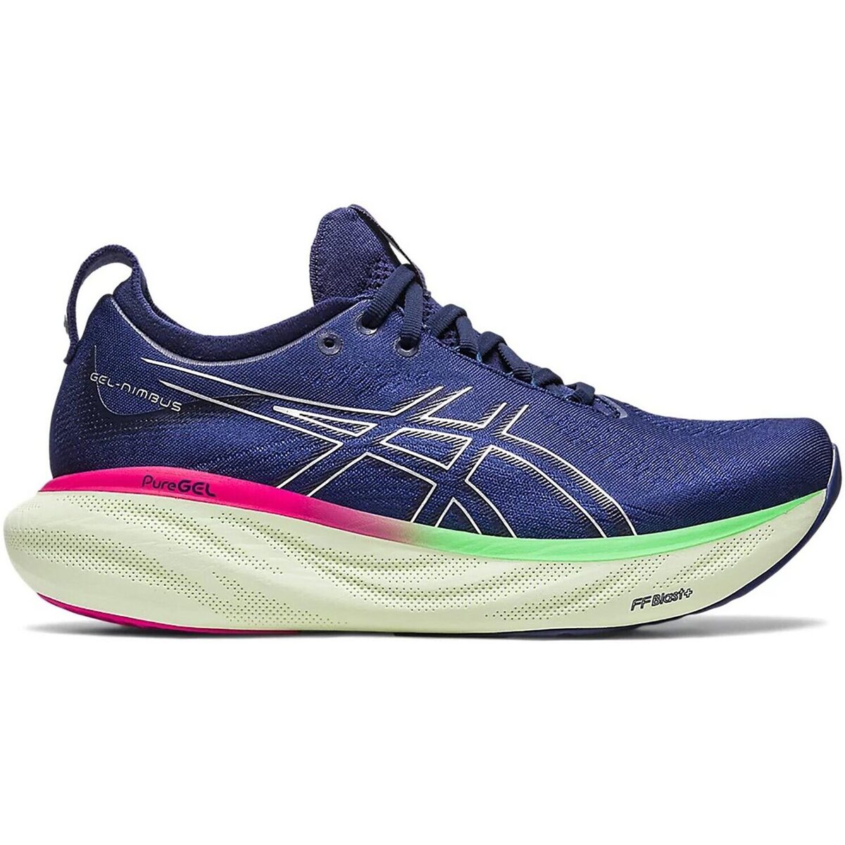 Scarpe Donna Running / Trail Asics GEL NIMBUS 25 Blu