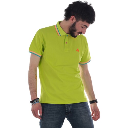 Abbigliamento Uomo Polo maniche corte Peuterey 131743 Verde