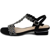 Scarpe Donna Sandali Menbur Sandali Donna Gioiello, Tessuto Glitter - 23444 Nero