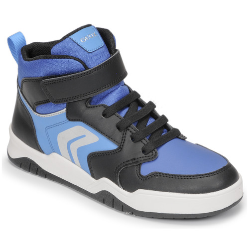 Scarpe Bambino Sneakers alte Geox J PERTH BOY G Blu / Nero