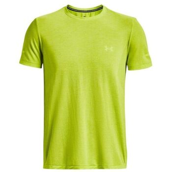 Abbigliamento Uomo T-shirt maniche corte Under Armour T-shirt Seamless Stride Uomo Velocity/Reflective Giallo