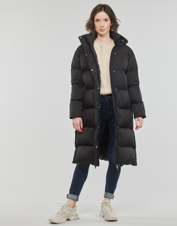 Superdry LONGLINE HOODED PUFFER COAT