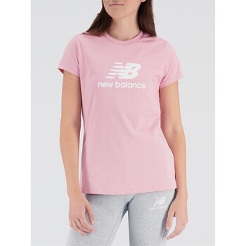 Abbigliamento Donna Polo maniche corte New Balance WT31546 Rosa