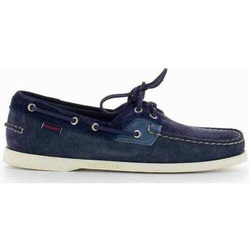 Scarpe Uomo Mocassini Sebago  Blu