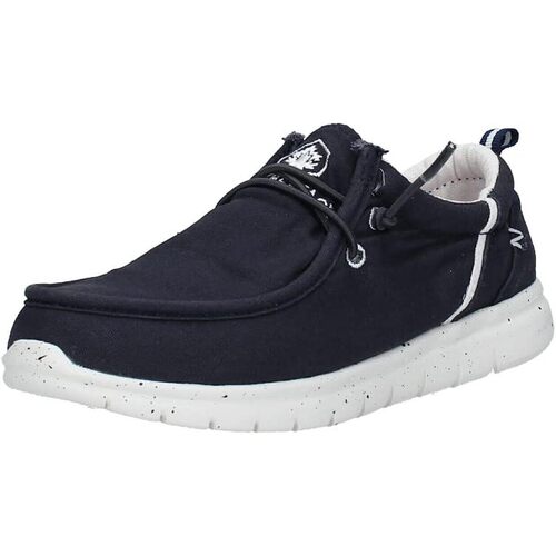 Scarpe Bambino Scarpe da barca Lumberjack Crash 112 Blu-Navy/White