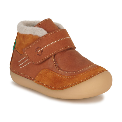 Scarpe Unisex bambino Stivaletti Kickers SOKLIMB Camel