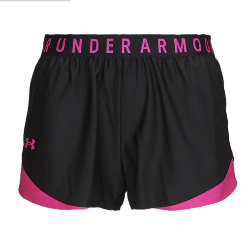 Abbigliamento Donna Shorts / Bermuda Under Armour Play Up Shorts 3.0 Nero / Rosa