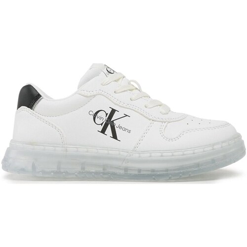 Scarpe Bambino Sneakers basse Calvin Klein Jeans V3X9-80554 Bianco