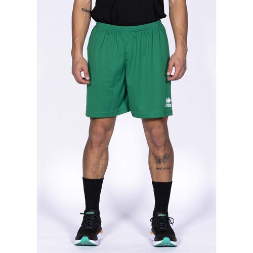 Abbigliamento Uomo Shorts / Bermuda Errea Pantaloni Corti  New Skin Panta Ad Verde Verde