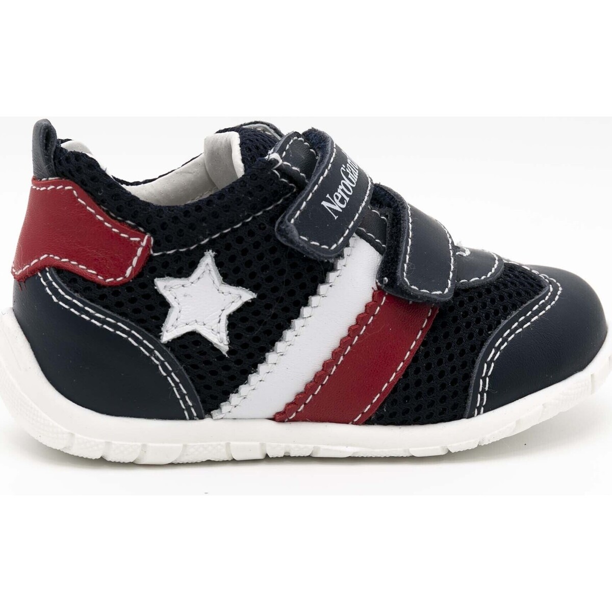 Scarpe Bambino Sneakers NeroGiardini Cile Incanto T.At461 Blu 4007 Cile Bianco Cile Ros Blu