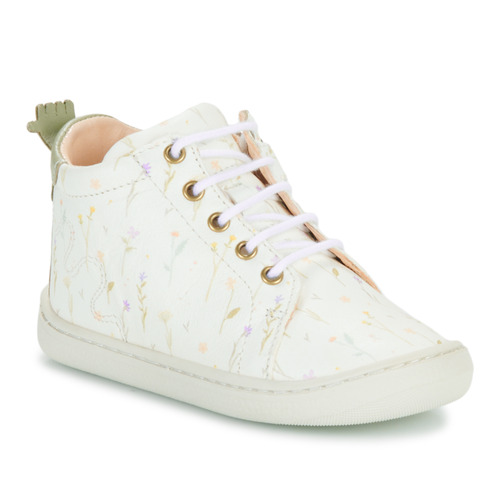 Scarpe Bambina Sneakers alte Easy Peasy MY DEBOO LACET Bianco