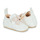 Scarpe Bambina Pantofole Easy Peasy MY BLUBLU PAPILLON VOLANT Bianco