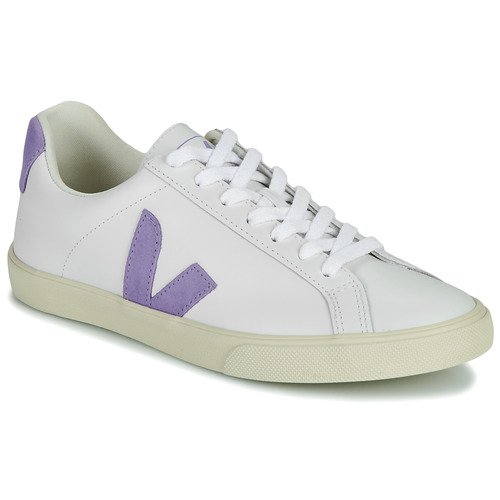 Scarpe Donna Sneakers basse Veja ESPLAR LOGO Bianco / Viola