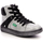 Scarpe Bambina Sneakers alte Kickers Lowell Argento