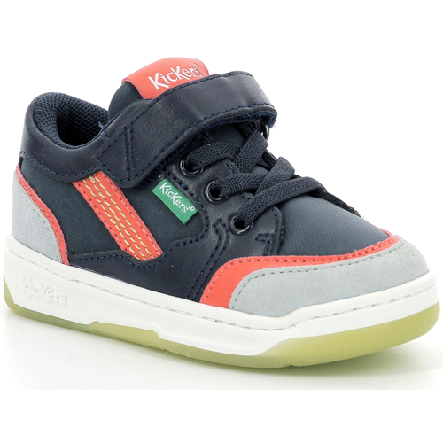 Scarpe Bambino Sneakers basse Kickers Kouic Arancio