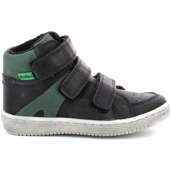 Scarpe Bambino Sneakers alte Kickers Lohan Verde