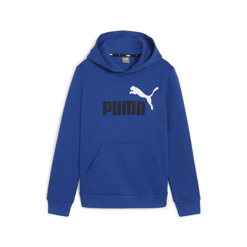 Abbigliamento Bambino Felpe Puma ESS+ 2 COL BIG LOGO HOODIE FL B Blu