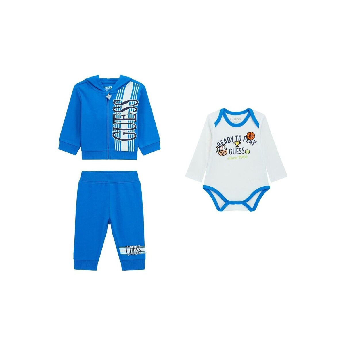 Abbigliamento Bambino Completo Guess P4RG05 Blu