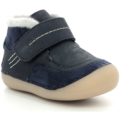 Scarpe Bambino Stivaletti Kickers Soklimb Blu