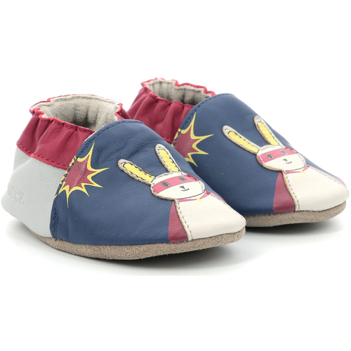 Scarpe Bambino Scarpette neonato Robeez Magic Rabbit Blu