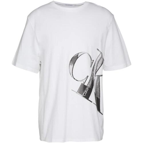 Abbigliamento Uomo T-shirt maniche corte Calvin Klein Jeans  Bianco