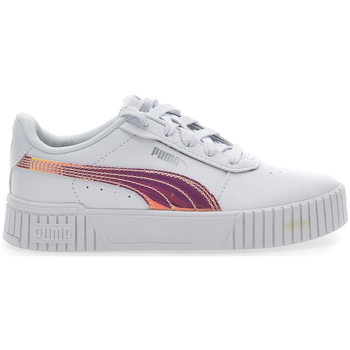 Scarpe Bambina Sneakers Puma CARINA 2.0 HOLO PS Bianco