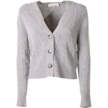 Abbigliamento Donna Gilet / Cardigan Kaos Day By Day Cardigan con bottoni Grigio