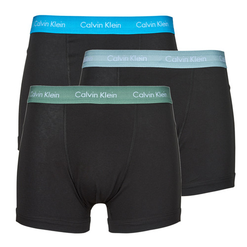 Biancheria Intima Uomo Boxer Calvin Klein Jeans TRUNK 3PK X3 Nero