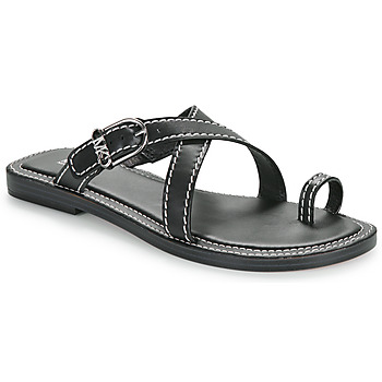 Scarpe Donna Sandali MICHAEL Michael Kors ASHTON FLAT THONG Nero