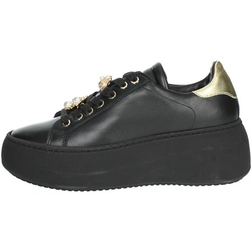 Scarpe Donna Sneakers alte Meline CC12-ACC Nero