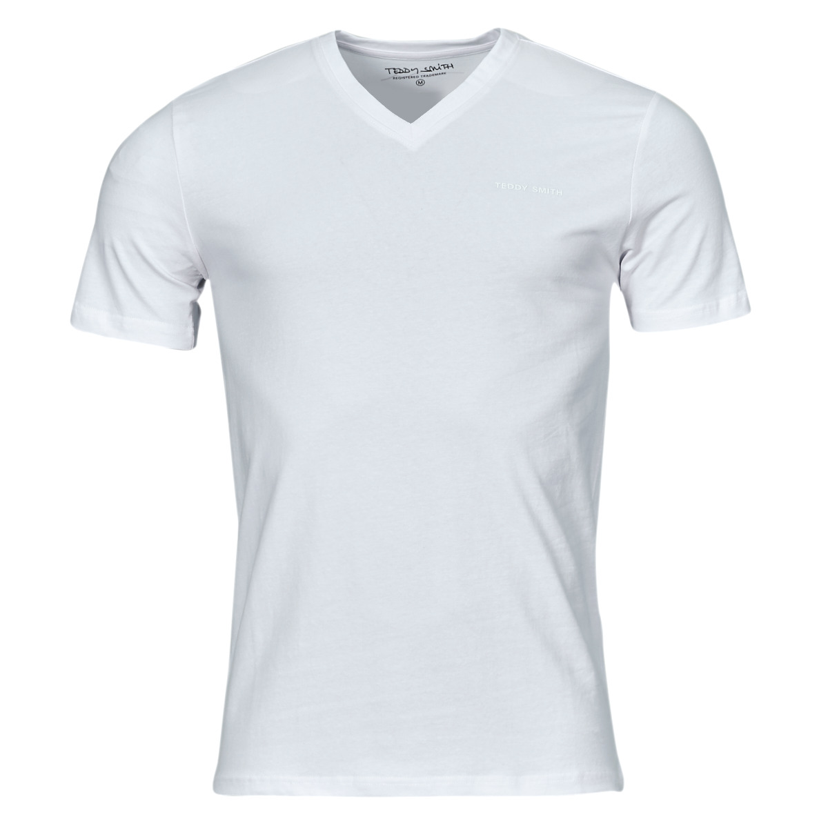 Abbigliamento Uomo T-shirt maniche corte Teddy Smith TAWAX 2 MC Bianco