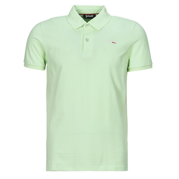 Abbigliamento Uomo Polo maniche corte Schott PS JAMES 4 Verde