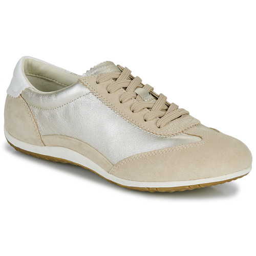 Scarpe Donna Sneakers basse Geox D VEGA Beige / Oro