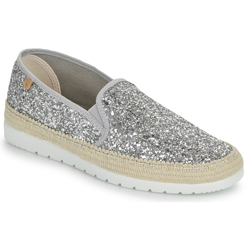 Scarpe Donna Espadrillas Verbenas NURIA GLITTER Argento