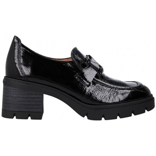 Scarpe Donna Derby & Richelieu Hispanitas T5PL2 MOCASIN CADENA Nero