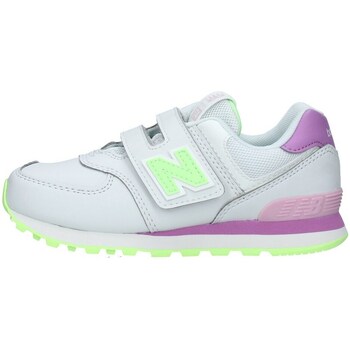 Scarpe Unisex bambino Sneakers basse New Balance PV574CX Bianco