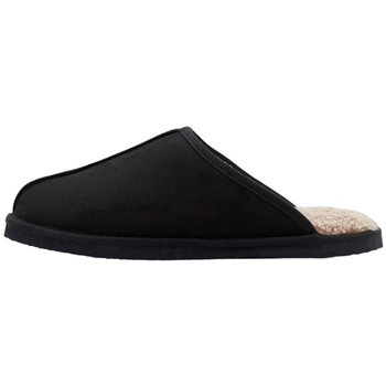 Scarpe Uomo Slip on Jack & Jones Dudely Microfiber Pantoffel Nero