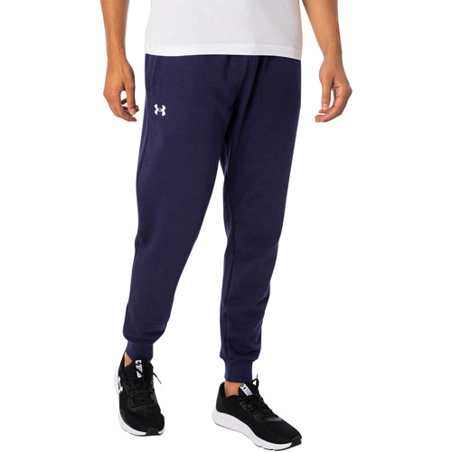 Abbigliamento Uomo Pantaloni da tuta Under Armour Jogger in pile rivali Blu