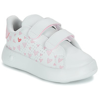 Scarpe Bambina Sneakers basse Adidas Sportswear ADVANTAGE CF I Bianco / Rosa