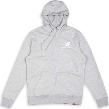 Abbigliamento Uomo Giacche sportive New Balance Zip  Essential Grigio Grigio