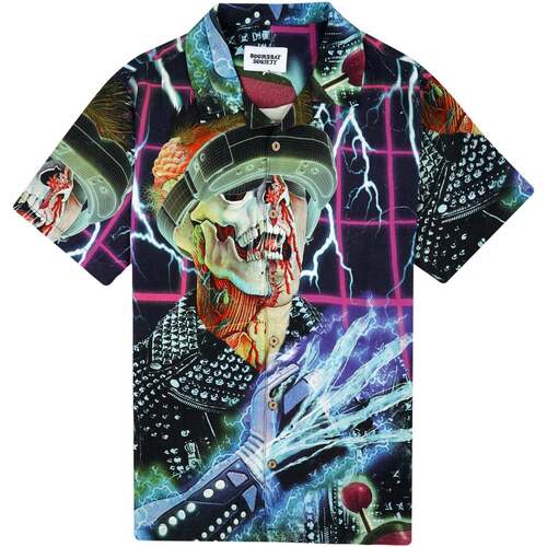 Abbigliamento Uomo Camicie maniche corte Doomsday Death Glove  Maniche Corte Multicolor