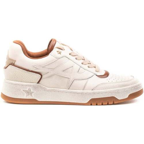 Scarpe Donna Sneakers Ash Blake Tumb Leather Gardenia Beige Beige