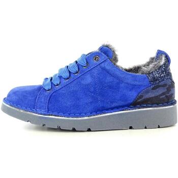 Scarpe Donna Richelieu Moor 59877 Blu