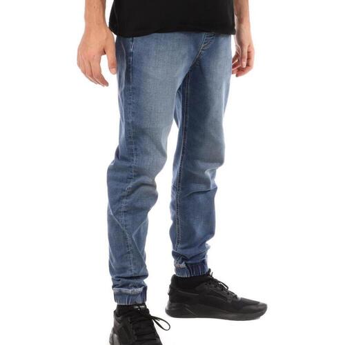 Abbigliamento Uomo Pantaloni Schott TRDJOGGER70 Blu