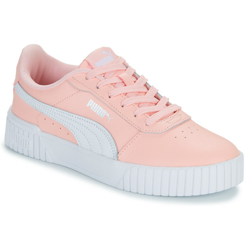 Scarpe Bambina Sneakers basse Puma CARINA 2.0 JR Rosa / Bianco