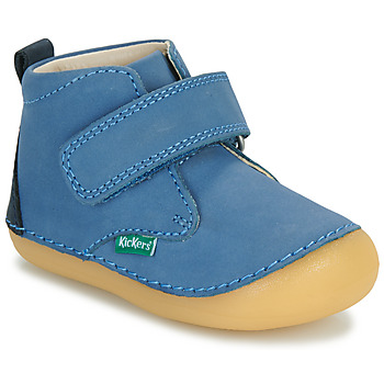 Scarpe Bambino Stivaletti Kickers SABIO Blu