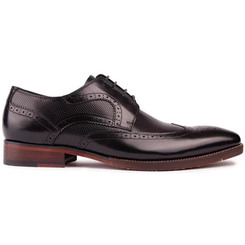 Scarpe Uomo Richelieu Sole Romer Brogue Scarpe Nero